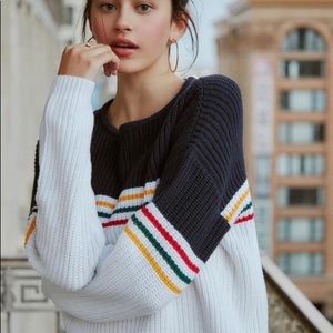 PacSun Striped Knit Sweater
